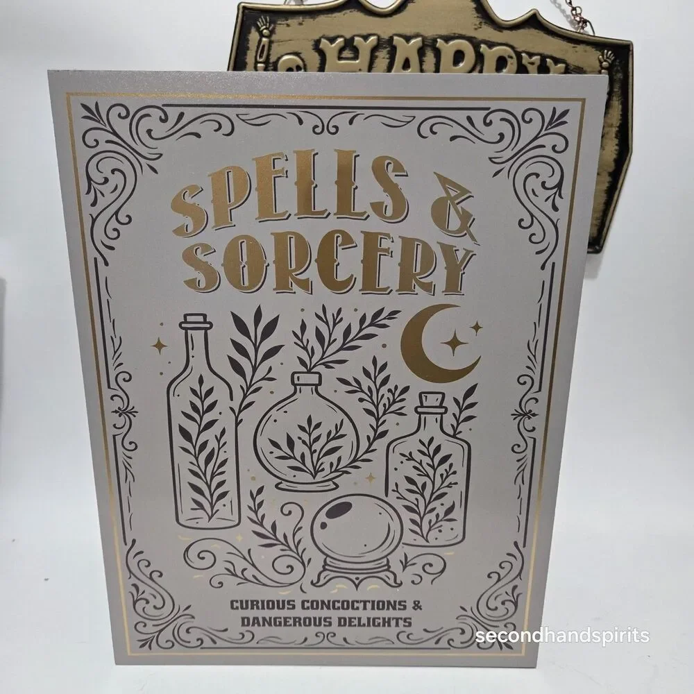 Target Bullseye Playground Halloween Spells and Sorcery Wood Book Box Shelf 2026
